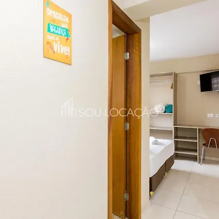 Estudios Confortaveis Com Precos Acessiveis Totalmente Mobiliados Curitiba Exterior photo