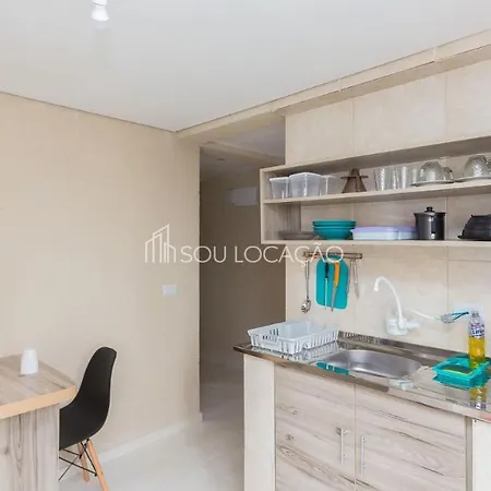 Estudios Confortaveis Com Precos Acessiveis Totalmente Mobiliados Curitiba Exterior photo