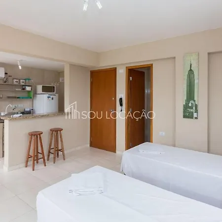 Estudios Confortaveis Com Precos Acessiveis Totalmente Mobiliados Curitiba Exterior photo