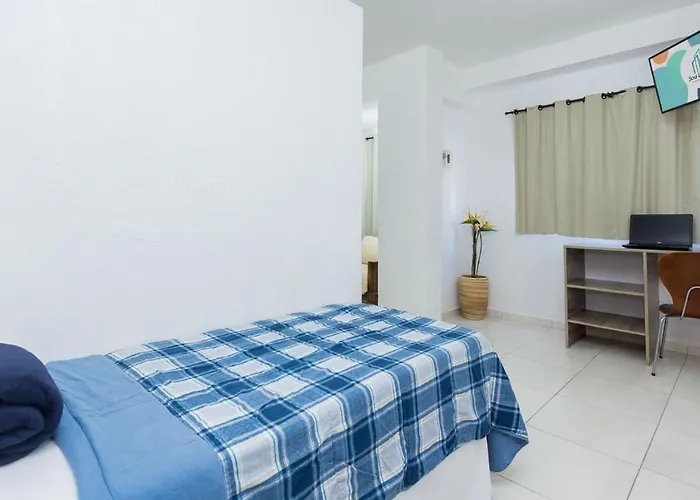 Estudios Confortaveis Com Precos Acessiveis Totalmente Mobiliados