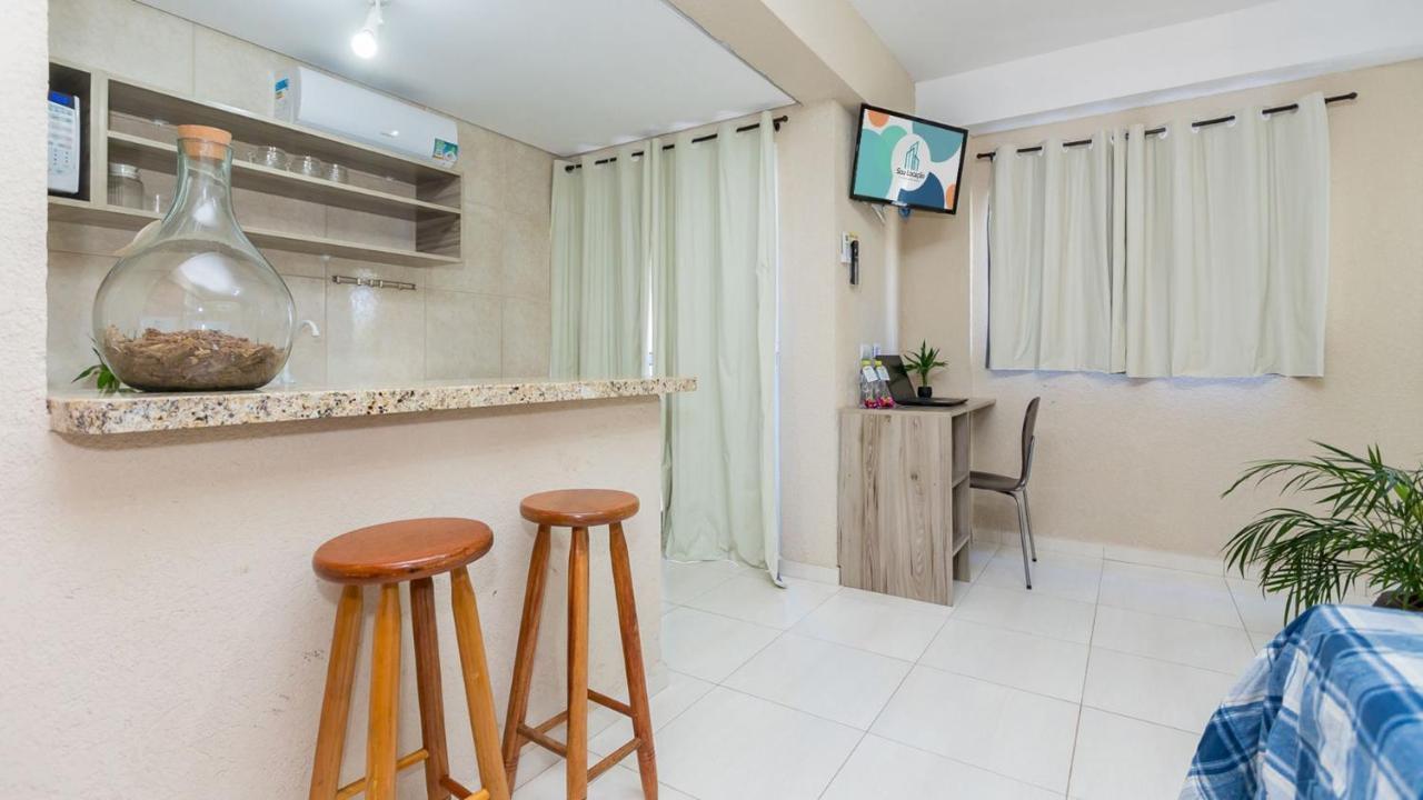 Estudios Confortaveis Com Precos Acessiveis Totalmente Mobiliados Apartment Curitiba